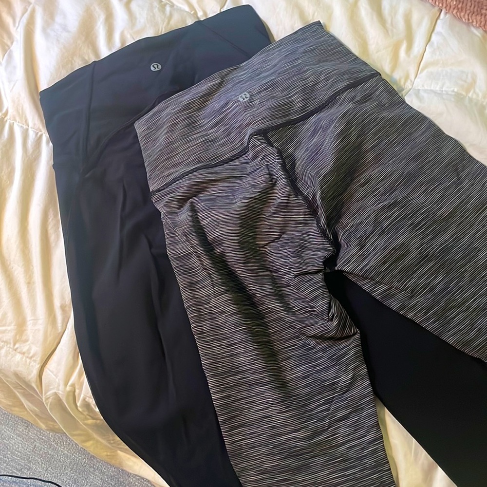 LuluLemon cropped leggings bundle